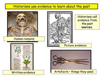 Black Death evidence lesson resources