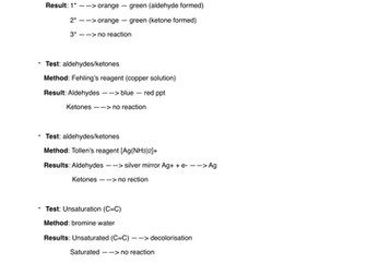 AQA Organic Chemistry Booklet (AS and A2) 