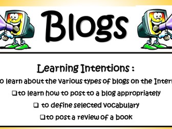 ICT / Internet: What is a Blog? Exploring Online Blogs 