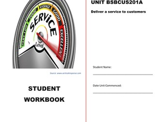Business skills workbook: Deliver a service to customers