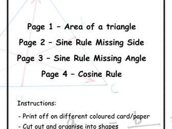 Further Trigonometry - 'Total it!'