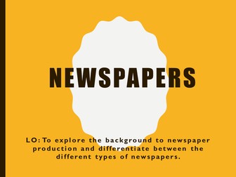 Introduction to Newspapers