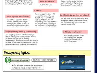 Diving into Python: Fun Programming for 11-15 year olds. (v0.2)