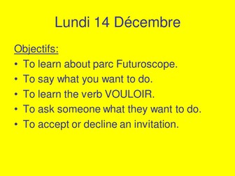 Parc Futuroscope: Invitations