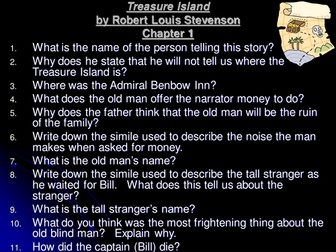 Treasure Island, for low ability,  abridged version  by  Pauline Francis