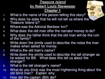 Treasure Island, for low ability,  abridged version  by  Pauline Francis