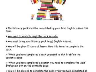 Literacy Pack 
