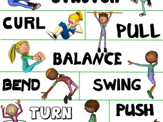 PE Poster: Non-Locomotor Movement