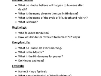 Hinduism - An introduction + creation