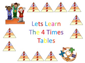 3 and 4 times tables (multiplications)