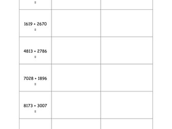 Estimating addition questions