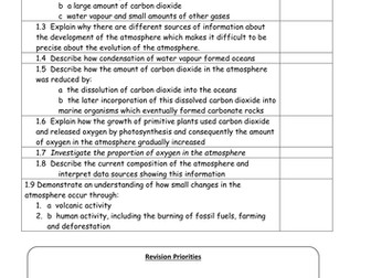 C1 Edexcel Chemistry Exam questions booklet by topic