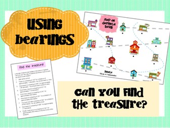 Bearings Treasure Map Activity