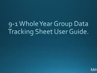 9-1 Grading Whole dept. Class data tracking, Any subject,12 classes and 12 assessments, SEN, PP, etc