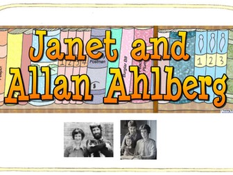 Janet and Allan Ahlberg Author/Illustrator Powerpoint