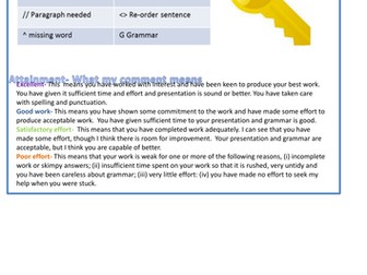 Assessment and monitoring to stick in students books