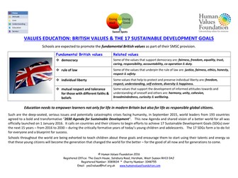 Values Education - Teaching Children about What Really Counts & the World They Want