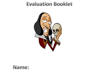 Year 8 Drama evaluation Booklet