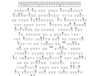 history cryptogram puzzles bundle by perfidiablackheart teaching
