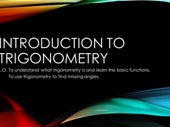 Introduction to Trigonometry