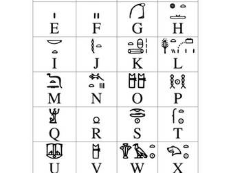 Hieroglyphics task 