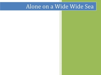 'Alone on a Wide Wide Sea' Morpurgo Complete Guided Reading Planning Unit (10 sessions)
