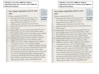 Religion peace and conflict