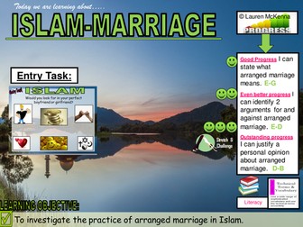 Islam- Muslim marriage 