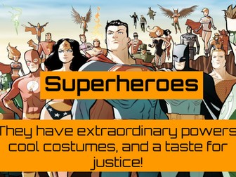 Creative Writing - Superheroes - Bane vs. Batman - Dark (Year 6+)