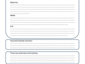 Chapter review template