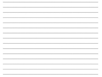 ANZAC Day - writing paper