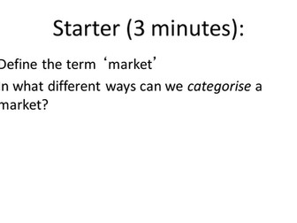 Market Structures (Interactive with Exam Question Breakdowns)