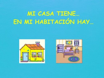 La casa y los muebles