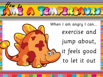 12 Ways to Tame a Tempersaurus Posters