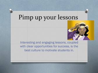 pimp up your lessons