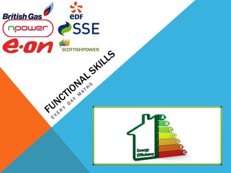 Energy Bills lesson Gas and Electricity.