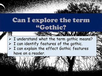 Gothic Writing-Full scheme and lessons
