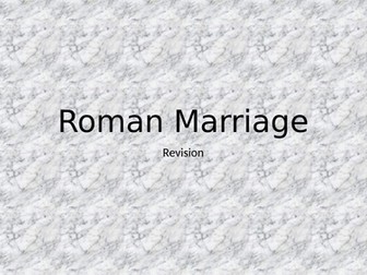 Roman Social Life 