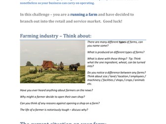 Enterprise Lesson - Real Life Farming 