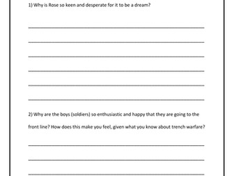 Valentine Joe Guided reading planning