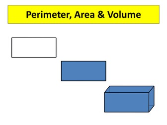 Area, Surface Area & Volume