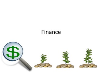 Business Studies Finance 