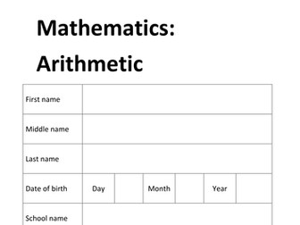 Arithmetic Tests