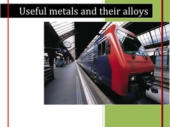 Metals and their uses