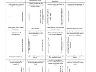 Ecology & environment card-squares