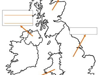 Label a UK map