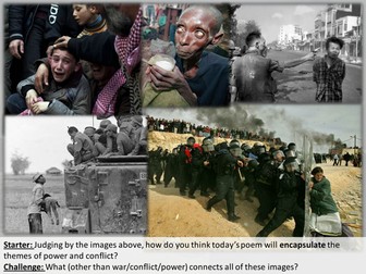 War Photographer by Carol Ann Duffy