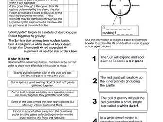 Nuclear Fusion & Life Cycle of Stars (AQA GCSE Science / Physics P2)