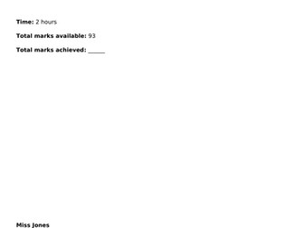 GCSE PE Edexcel Revision Mats