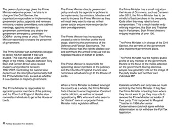 To what extent is the Prime Minister now a President?